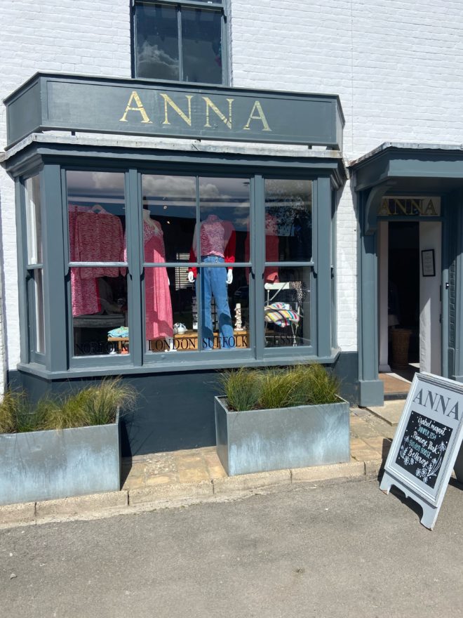 Anna Shop Front Burnham Market