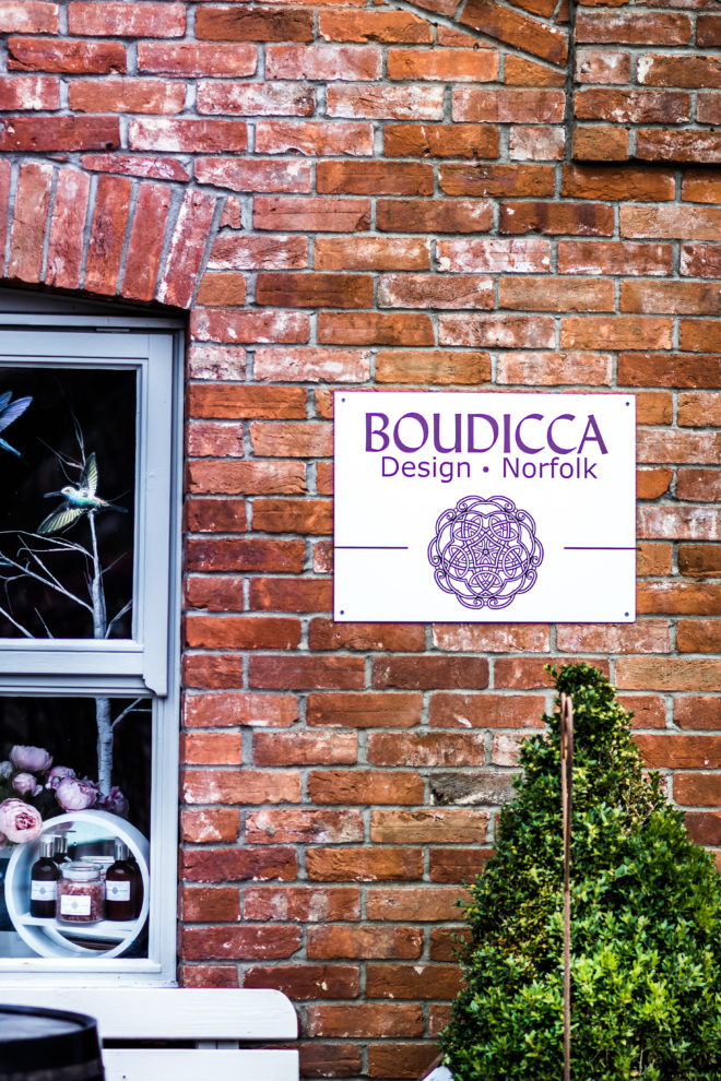 Burnham Market - Boudiccia Design Wall Sign