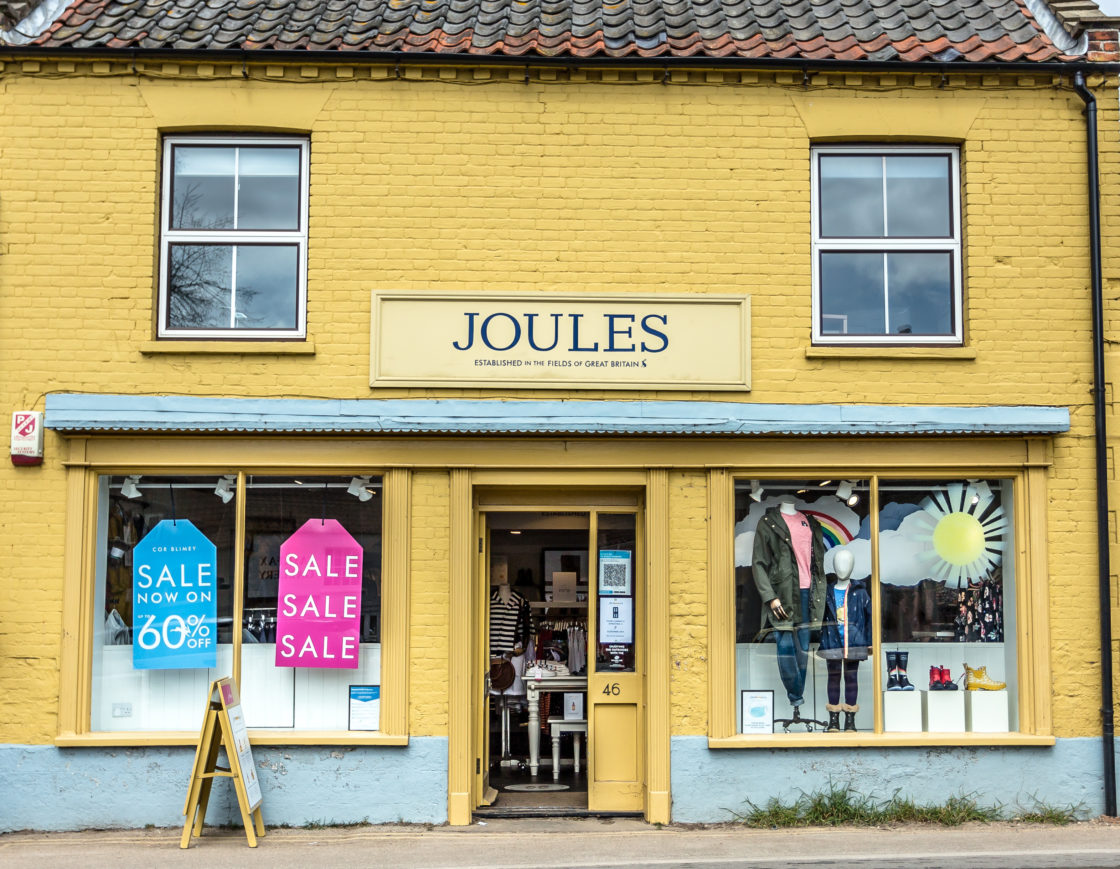 Joules Shop Front Burnham Market