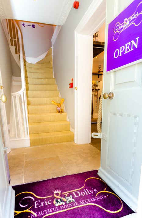 Burnham Market - Eric and Dollys Front Door + Stairs