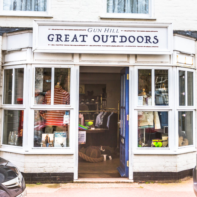 Burnham Market - The Great Outdoors Shop Front